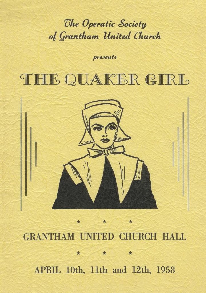 The Quaker Girl Garden City Productions